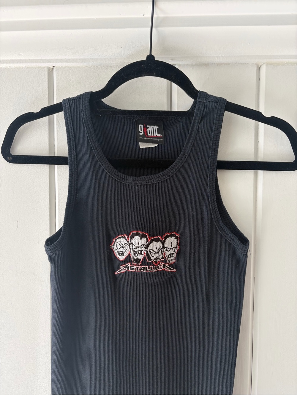 GRAIL! Metallica Authentic Vintage METALLICA Tank Top Squindo Band Portrait